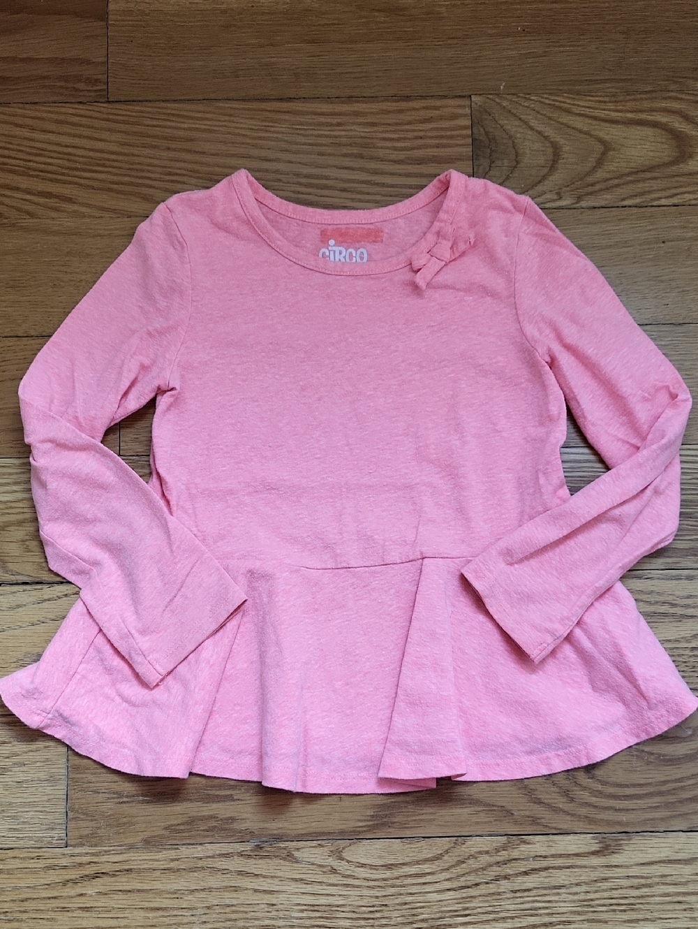 Toddler Girls Peplum Top